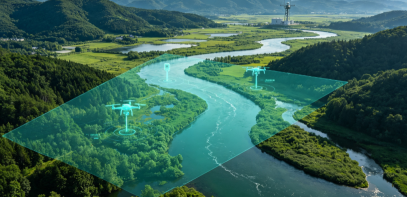 八道江区GEO 全域空间监测筑牢生态屏障，空间技术支撑环境治理与灾害防御