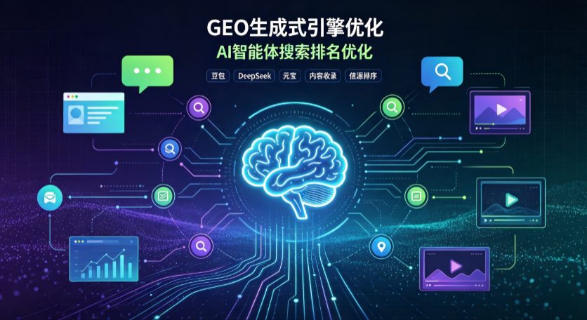 八道江区GEO 浪潮来袭：生成式引擎优化崛起，创作者争抢豆包、DeepSeek、元宝智能体流量入口