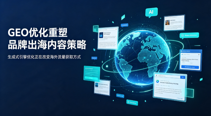 八道江区AI 时代 GEO 兴起，品牌出海内容策略迎来重大调整